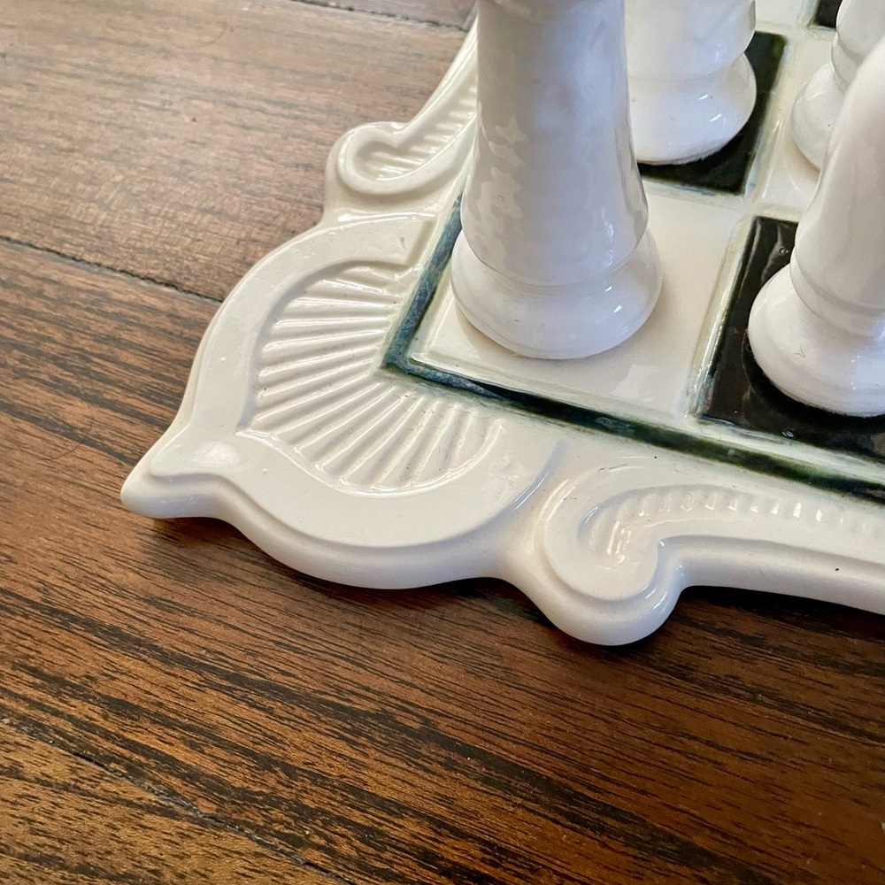 Glass Chess Set RARE - Picture 4 of 10